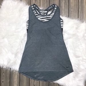 Nike | 2 in 1 Pro Inside Loose Training Tank Top